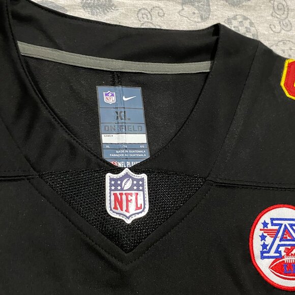 Nike Kansas City Chiefs Kelce No.87 Black Jersey - Picture 3 of 7